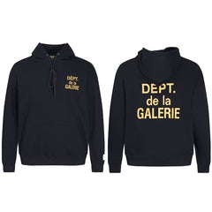 1. Gallery Dept Dept de la Galerie Black Hoodie
