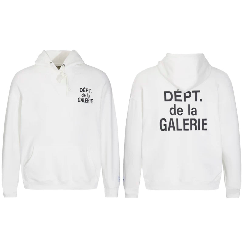 Gallery Dept Dept de la Galerie White Hoodie