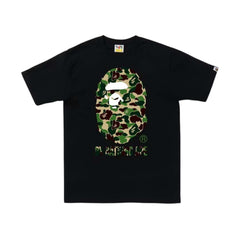 BAPE ABC Camo By Bathing Ape Tee Black/Green