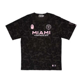 BAPE x Inter Miami CF Camo Tee Black