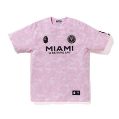 Bape x Inter Miami CF Camo Tee Pink