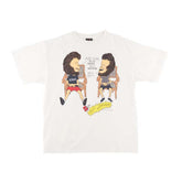 BAPE x Saint Mxxxxxx Heaven and Hell Tee Vintage White