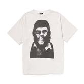 BAPE x Saint Mxxxxxx Skull Tee Vintage White