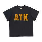 Gallery Dept. Distressed ATK Washed Black Tee