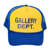 Gallery Dept. GD Logo Trucker 'Yellow/Blue'
