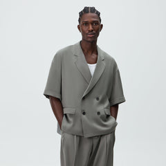 Kith Drape Twill Ito Blazer - Island