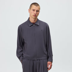 Kith Double Crepe Connor Blouson Jacket - Phantom Grey