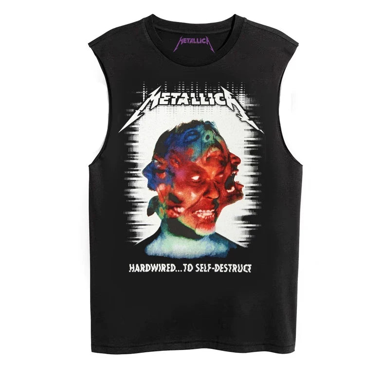 Metallica "Hardwired...To Self-Destruct" Sleeveless T-Shirt