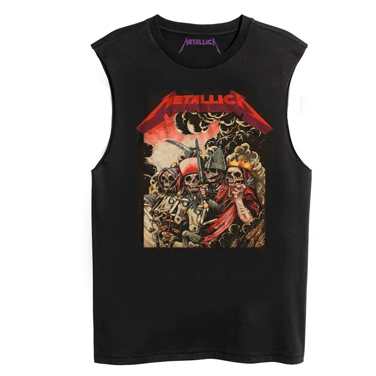 Metallica Rock Sleeveless T-shirt