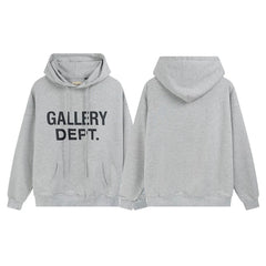 Gallery Dept Big Logo Grey Hoodie