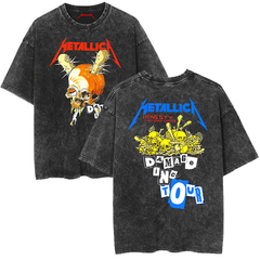Metallica "Damage, Inc. Tour" Vintage-Wash Graphic T-Shirt