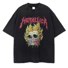 Metallica Vintage Skull Graphic Tee