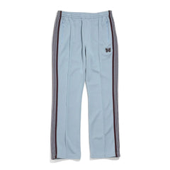 Needles Style Embroidered Butterfly Multi-Stripe Track Pants - Light Blue/Dark