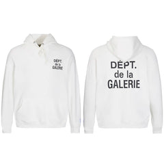 Gallery Dept Dept de la Galerie White Hoodie