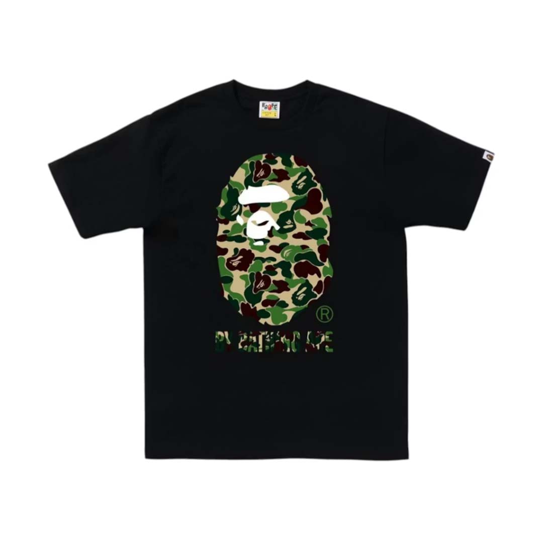 BAPE ABC Camo By Bathing Ape Tee Black/Green