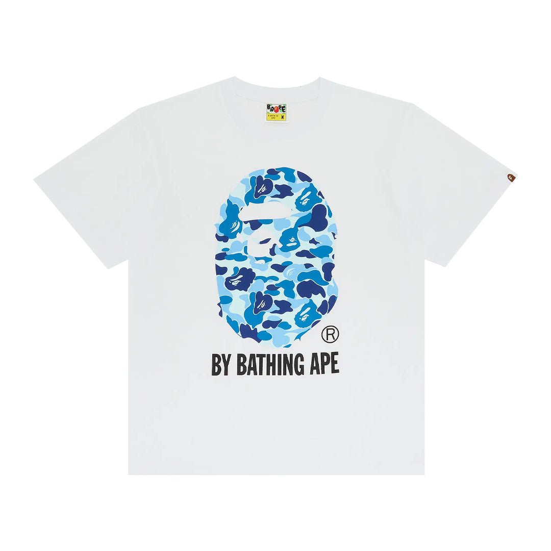 BAPE ABC Camo By Bathing Tee 'White/Blue'