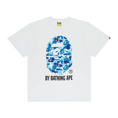 BAPE ABC Camo By Bathing Tee 'White/Blue'
