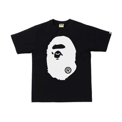 BAPE Bicolor Big Ape Head Tee Black
