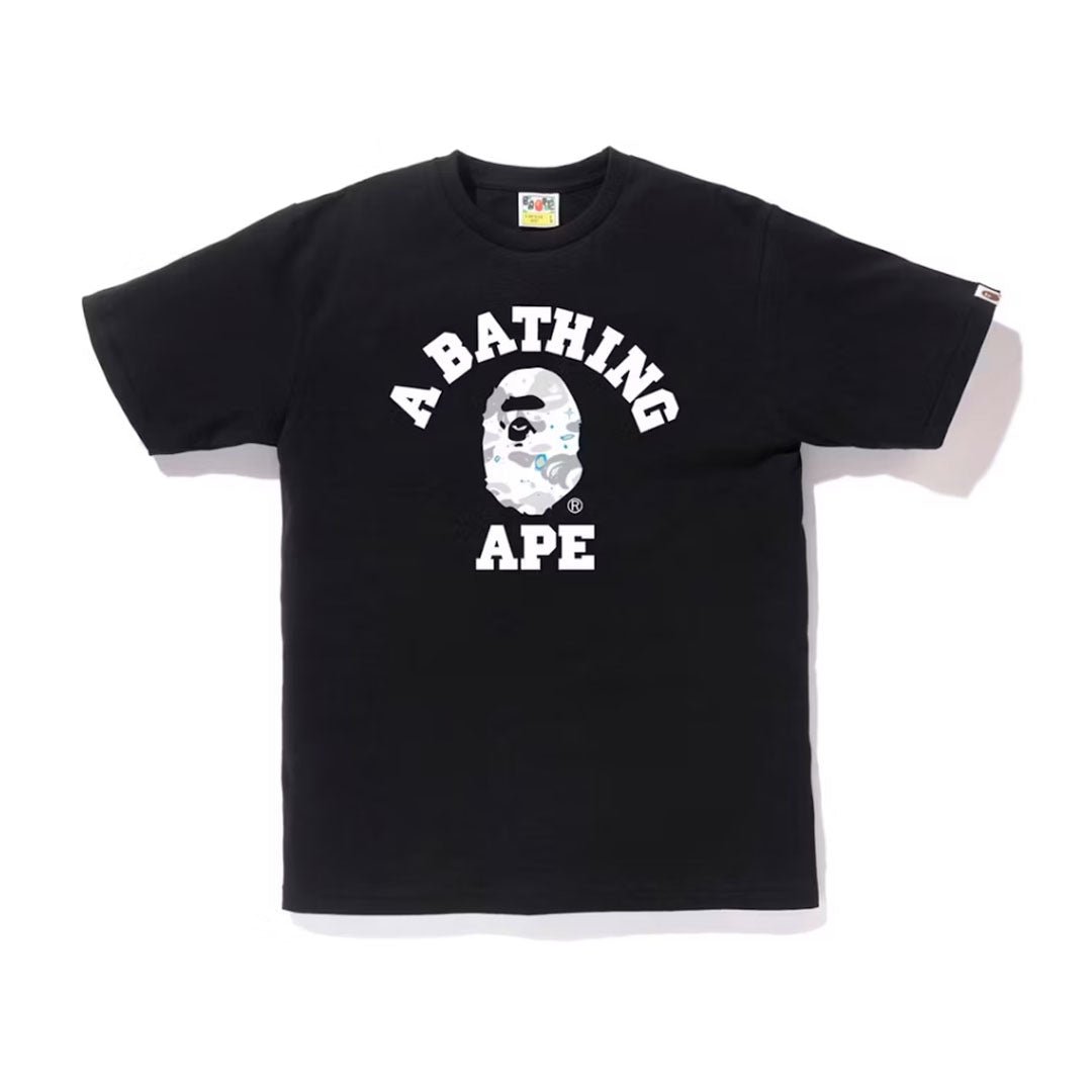 BAPE Space Camo College Tee Black