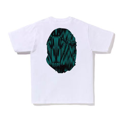 BAPE Speed Racer Big Ape Head Tee White Green