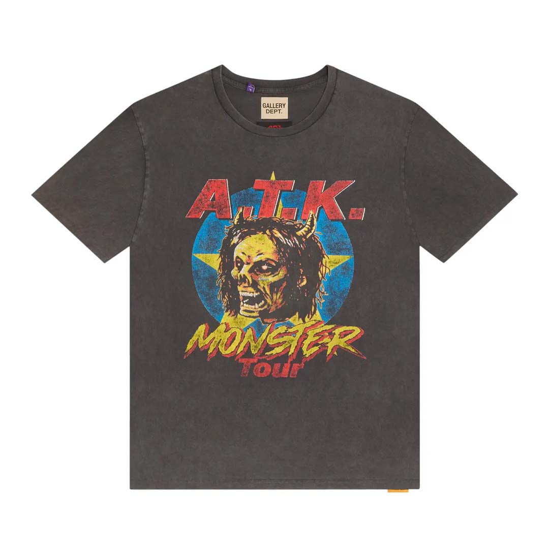 Gallery Dept. ATK Monster Tour Tee Vintage Black
