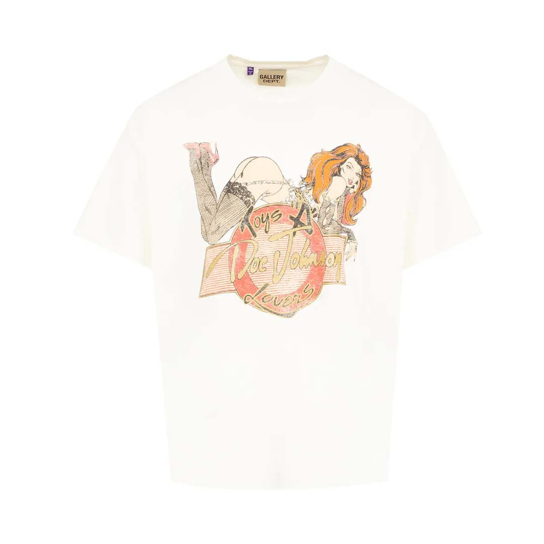 Gallery Dept. Doc Johnson Toys 4 Love Tee White
