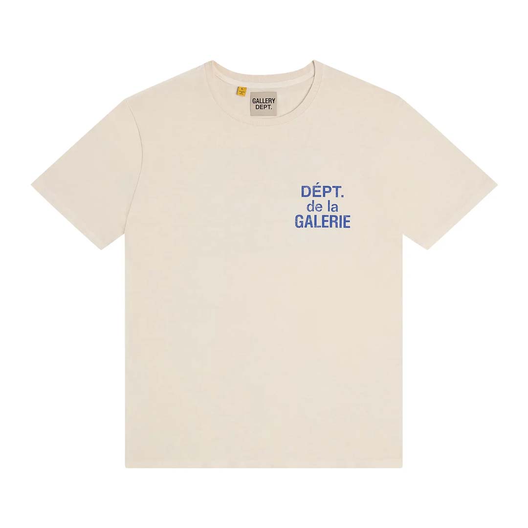 Gallery Dept. French Tee Cream Blue