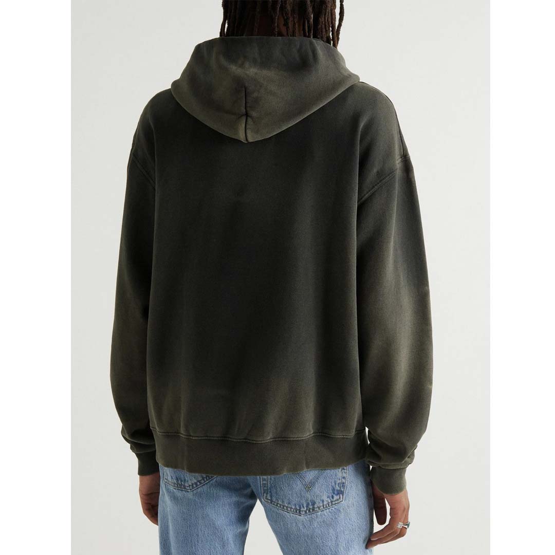 Gallery Dept. Sun Faded Zip Up Hoodie Black